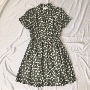 Olive Dress / Monteau